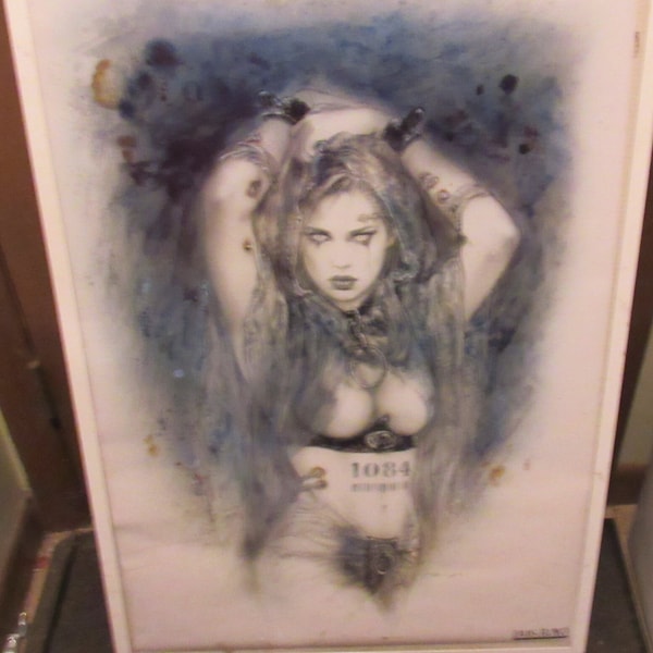 TATTOO GIRL 2 Poster New Sealed  Early 2000S Original  \Collectible Luis Royo