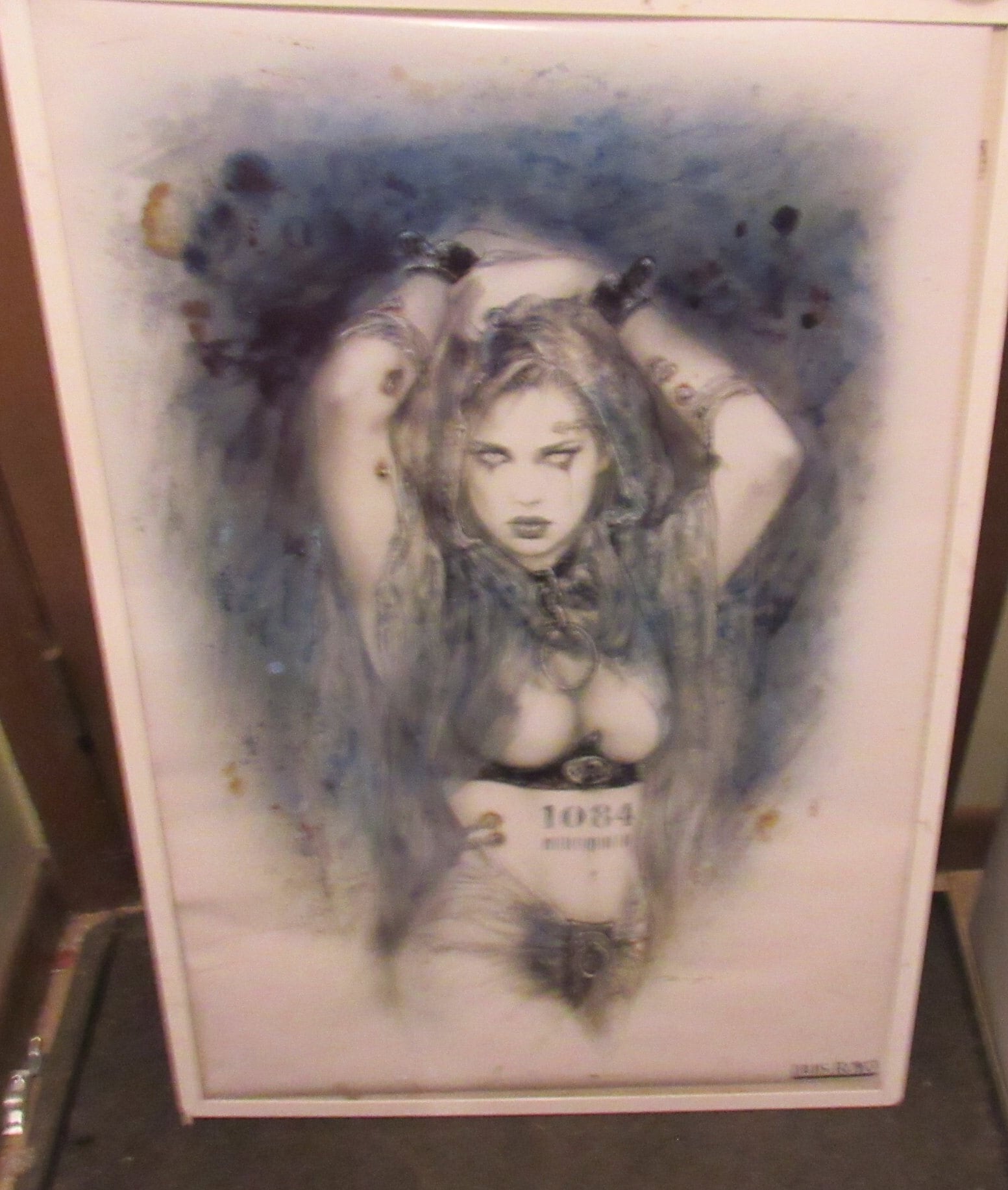 TATTOO GIRL 2 Poster Neu Versiegelt Anfang 2000S Original \Collectible Luis Royo