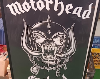 MOTORHEAD 1982 - Iron Fist - Pagina Adv - Poster Vintage Autentico
