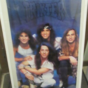 TRIXTER POSTER 1991 New Sealed rare Collectible No Frame slaughter skid row