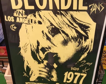 BLONDIE POSTER 2023 New Sealed No Frame rare