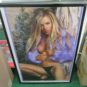 NIKKI ZIERING POSTER New 2005 rare playboy playmate no frame sealed