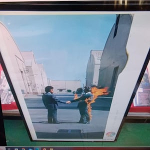 CARTEL DE PINK FLOYD Sellado Raro Vintage Coleccionable Sin Marco