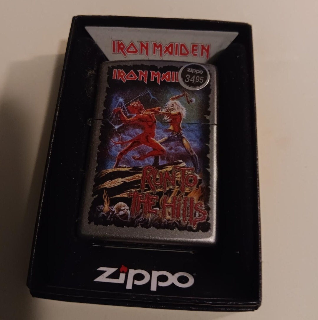 IRON MAIDEN ZIPPO Lighter New Future Collectible Not Used Case Included