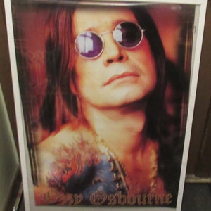 OZZY OSBOURNE Poster New Sealed No Frame 1999 Original rare Collectible Black Sabbath