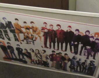 ビートルズのパネル BEATLES FAB FOUR Chain Poster New Sealed No Frame 2007