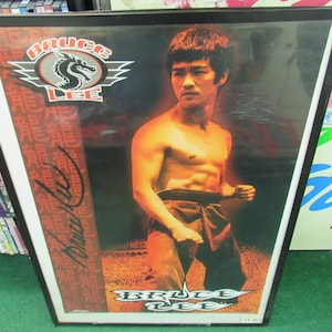 BRUCE LEE POSTER New Sealed No Frame Collectible 1999 Rare Movie Enter the Dragon