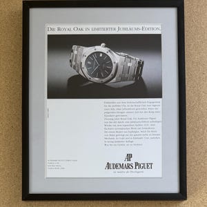 Audemars Piguet Vintage Foto Advert 90‘s