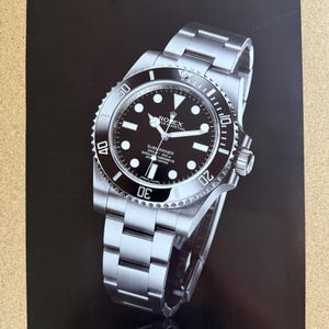 Rolex Submariner Vintage Foto Advert 2000‘s