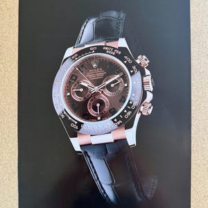 Rolex Daytona Vintage Foto Advert 2000‘s