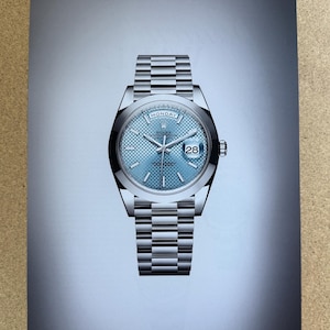 Rolex Day Date Vintage Foto Advert 2000‘s