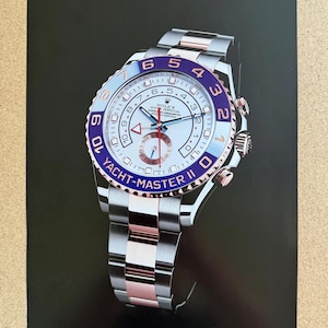 Rolex Yacht Master 2 Vintage Foto Advert 2000‘s
