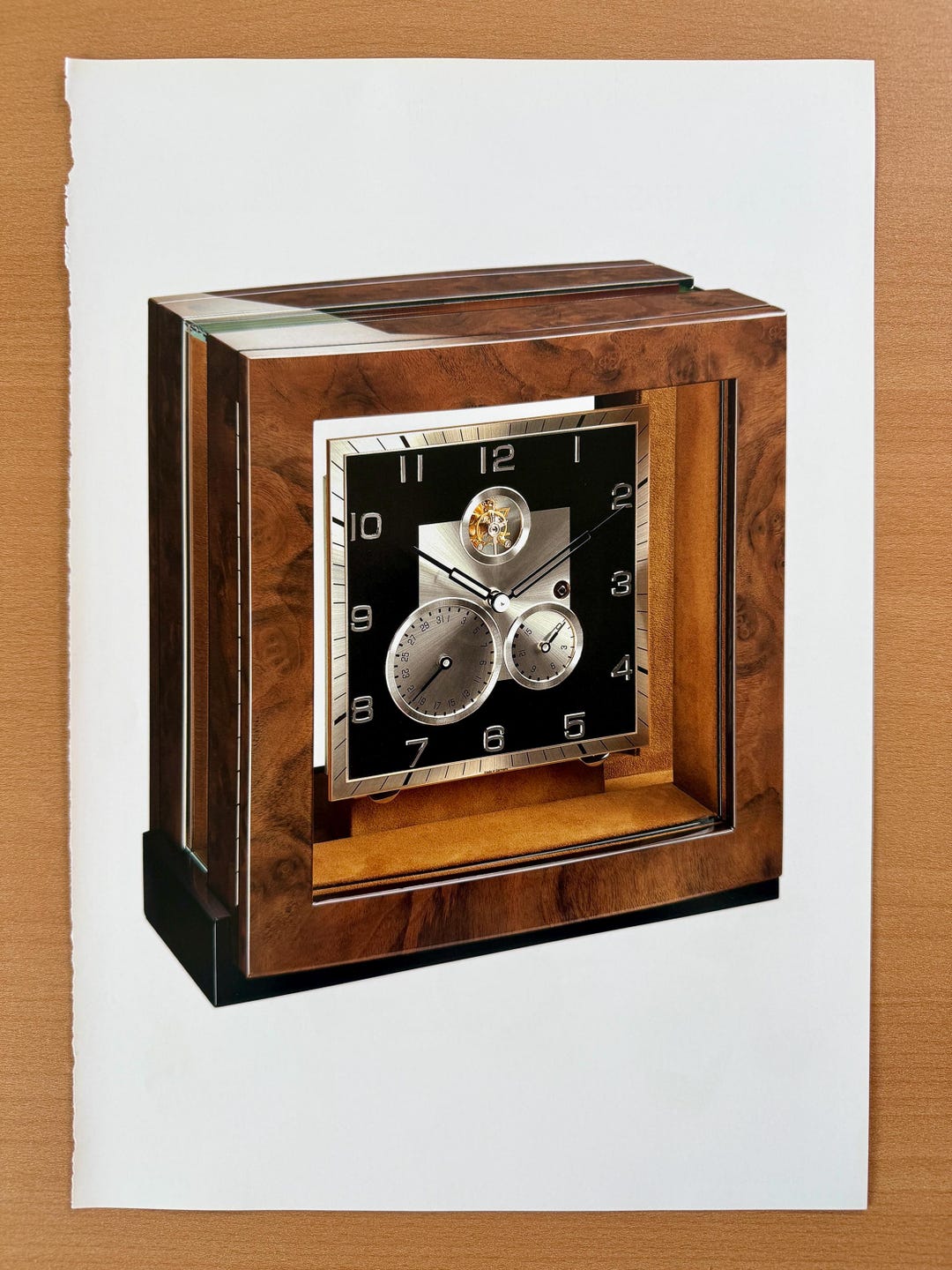 Table Clock Vintage Advert 2000‘s - Etsy