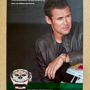 Rolex Daytona Vintage Foto Advert 2000‘s