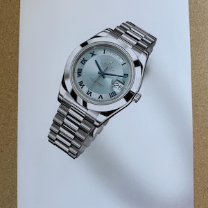 Rolex Day Date Vintage Foto Advert 2000‘s