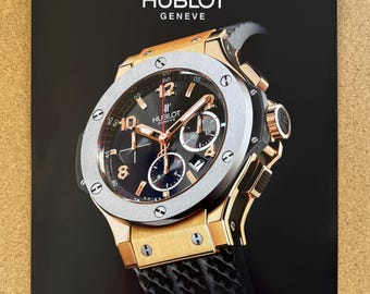 Hublot Vintage Advert 2000‘s