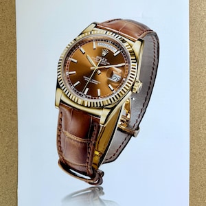 Rolex Day Date Vintage Foto Advert 2000‘s