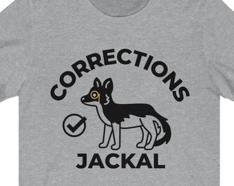 Late Night Corrections shirt, Corrections jackal, Late Night jackals, Seth Meyers, Late Night show, comedy fan, comedy gift, unisex shirt