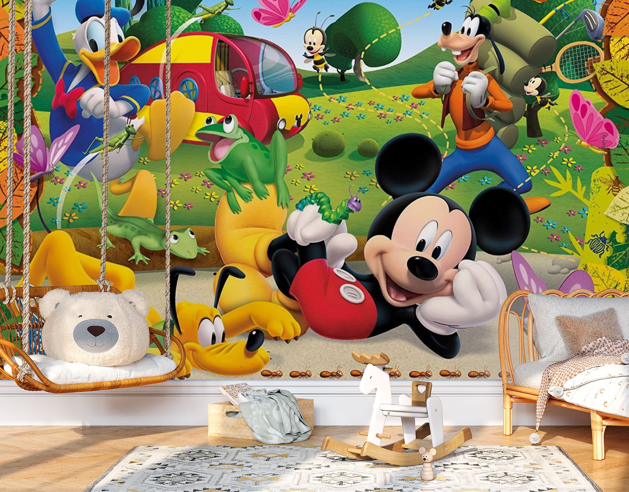 ミッキーと仲間たちのアート絵画 ミッキーと仲間たちのアート絵画 楽天市場】【取寄せ