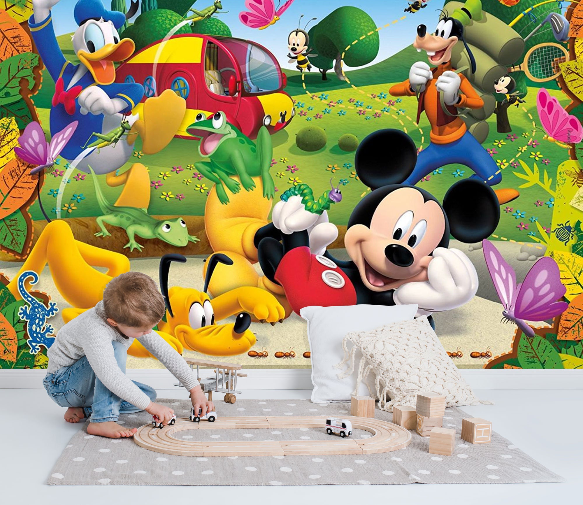 絵画（ペット／キャラクター／家族／風景など）　　MICKEY MOUSE var. / Lover's silverware 絵画（ペット／キャラクター／家族／風景など） MICKEY MOUSE Var