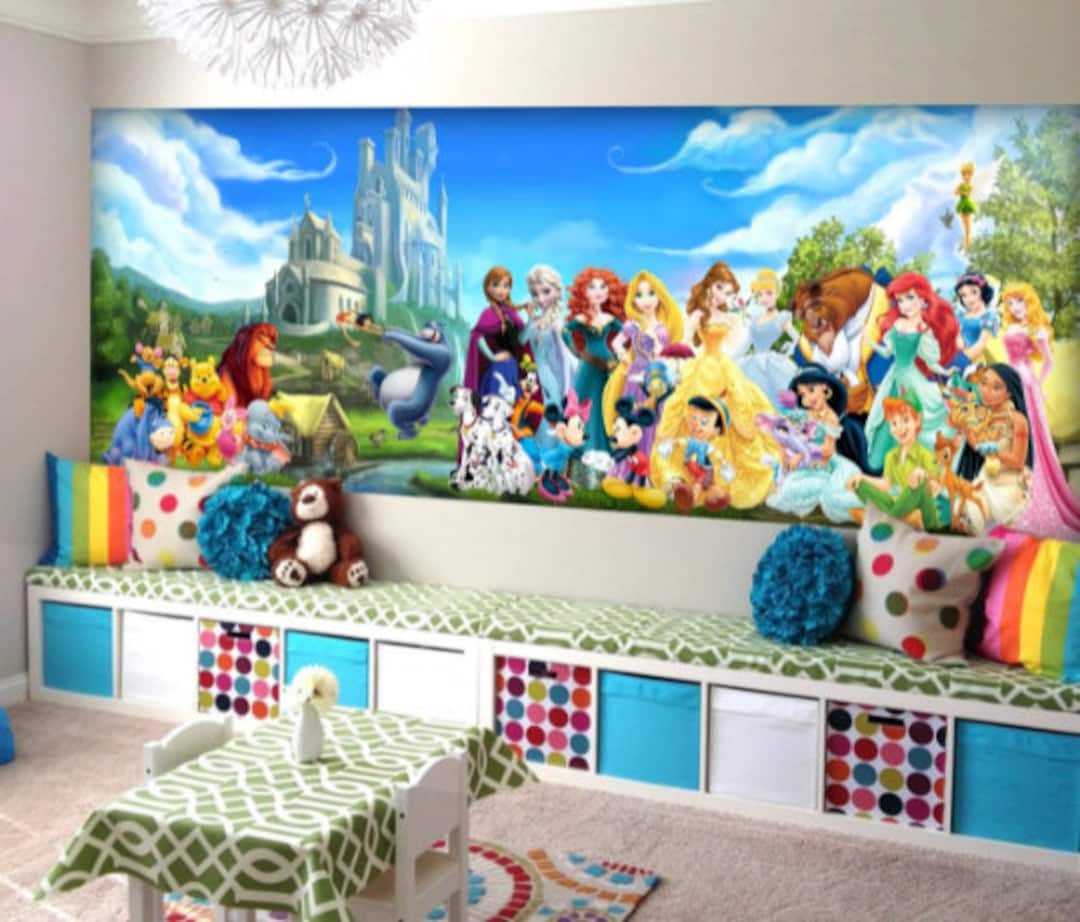 Disney 2024 wall mural