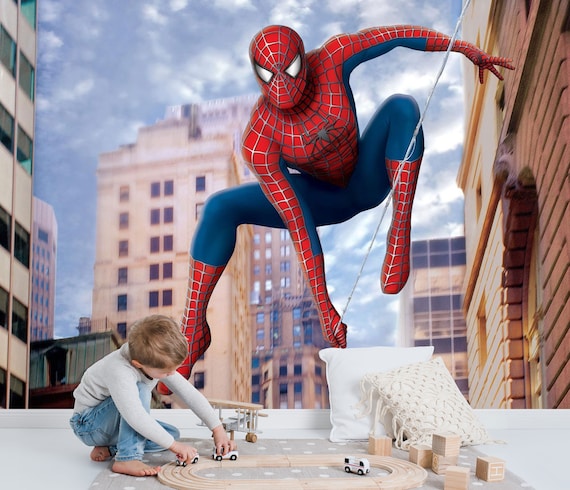 スパイダーマン壁画 | スパイダーマン壁紙 | スパイダーマン壁装飾 