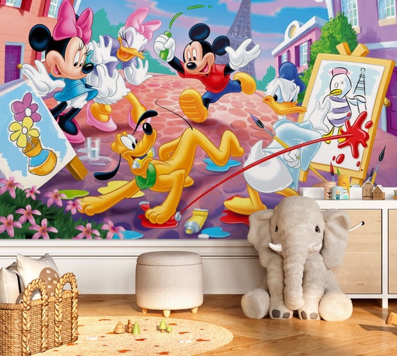 絵画（ペット／キャラクター／家族／風景など）　　MICKEY MOUSE var. / Lover's silverware 絵画（ペット／キャラクター／家族／風景など） MICKEY MOUSE Var