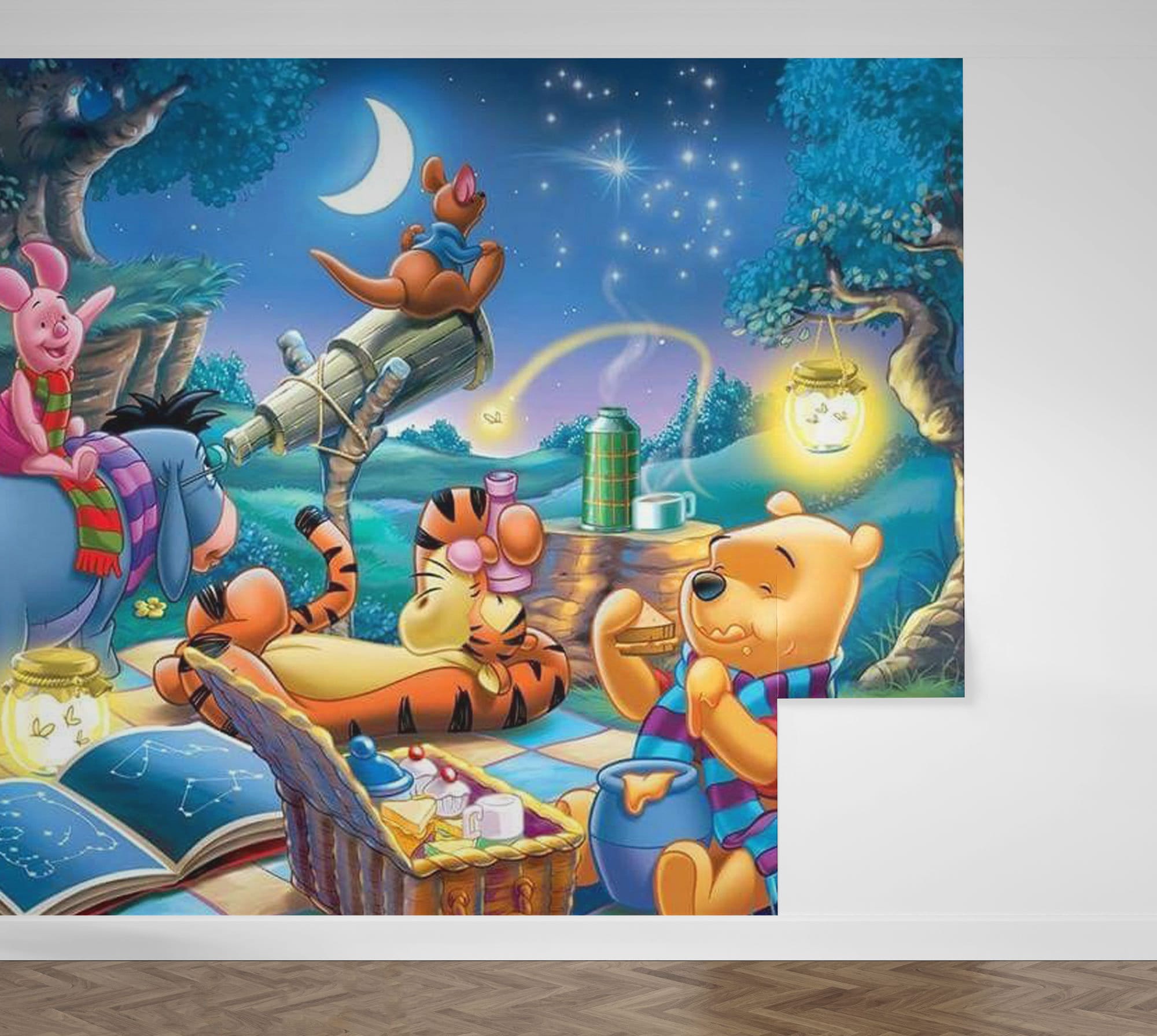 Winie Nursery Flag the Pooh, decorazione da parete per la