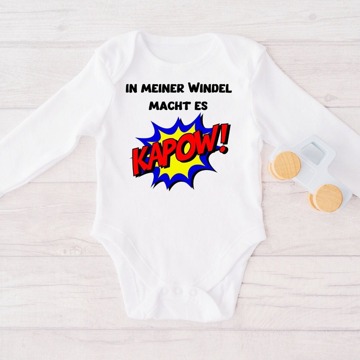 Baby & Kind Babyartikel Babykleidung Babybodys Geburtstag Superheld und 2 Babybody 1 