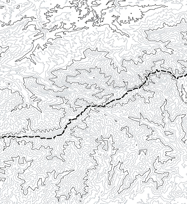 Appalachian Trail Topographic Map - Il 794xN.3537805790 Ife2 