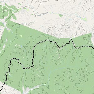 Appalachian Trail Topographic Map Poster White Mountain Etsy Il 300x300.5329376478 Kifi 