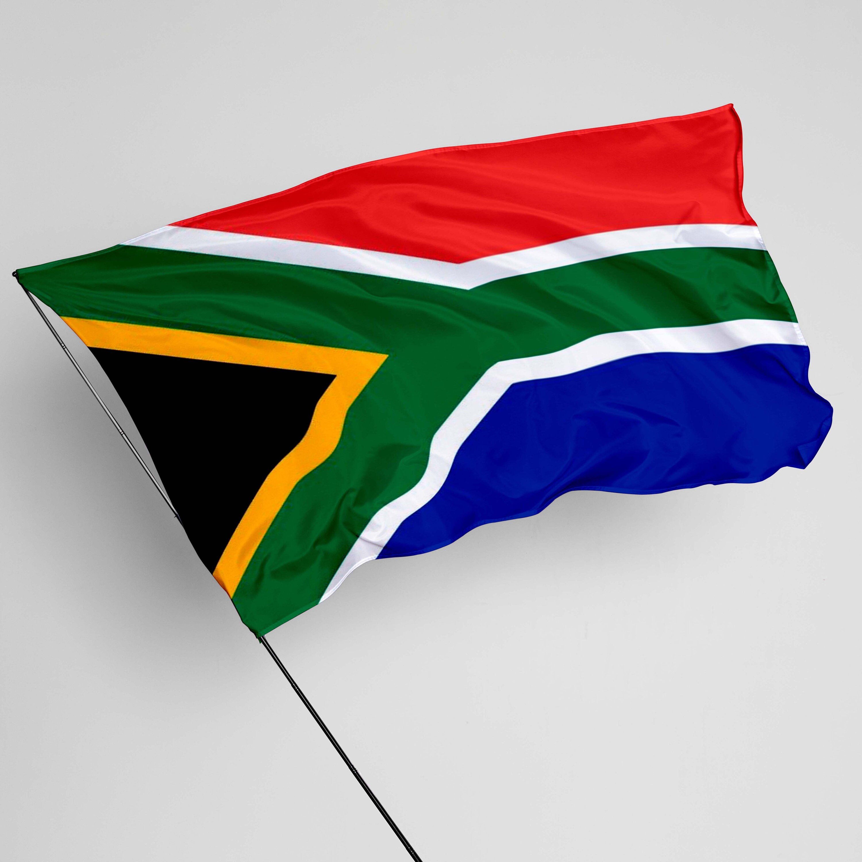 South Africa National Table Flag - Foldable Mini Desktop Flag For Display, Decor, Or Events - View #4