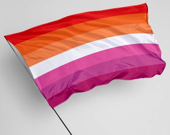 Lesbian Flag | LGBTQ Table Flag | Protective Face Mask | LGBTQ  | Lesbian Pride Flag | Lesbian Lgbtq Flag | Lesbian Banner | LGBTQ community