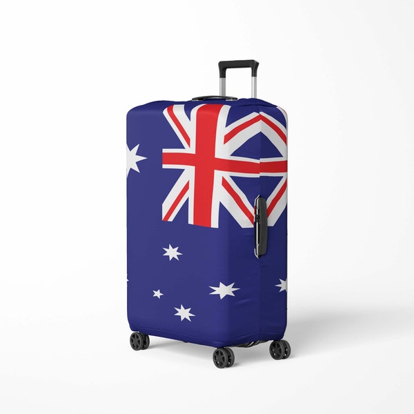 VERKOOP!!! Beschermende bagagehoes Vlag van Australië | Kofferhoes | Reistashoes | Bagagebeschermer | Beschermend gezichtsmasker, reistas