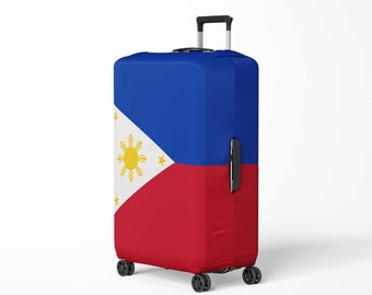FANTAZIO American Flag Heart Ball Suitcase Protective Cover Luggage Cover FANTAZIO American Flag Heart Ball Suitcase Protective Cover Luggage Cover