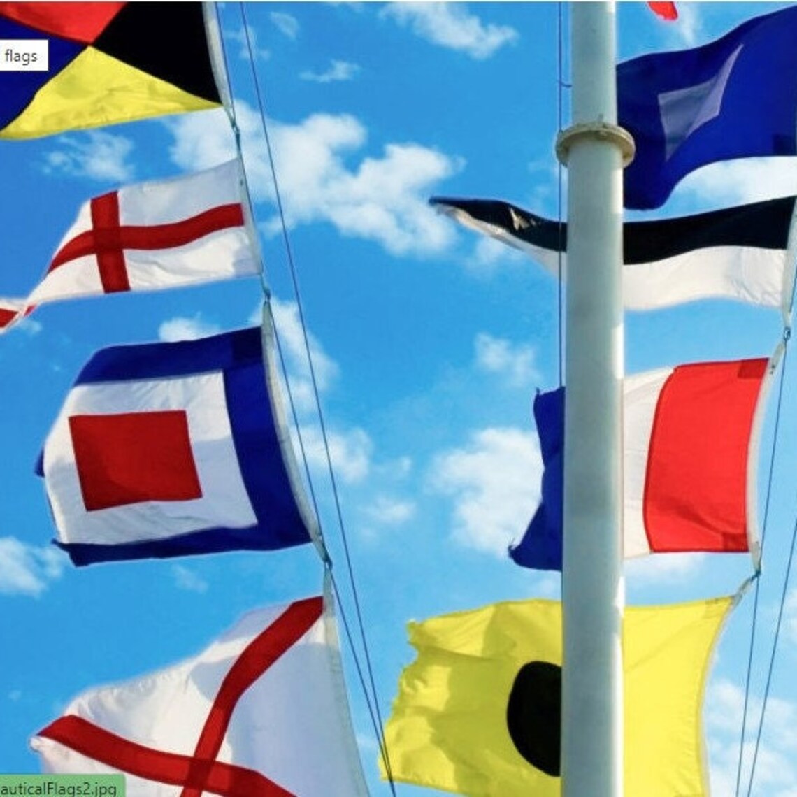 ZULU International Maritime Signal Flag Ship Flag Yacht Etsy Australia