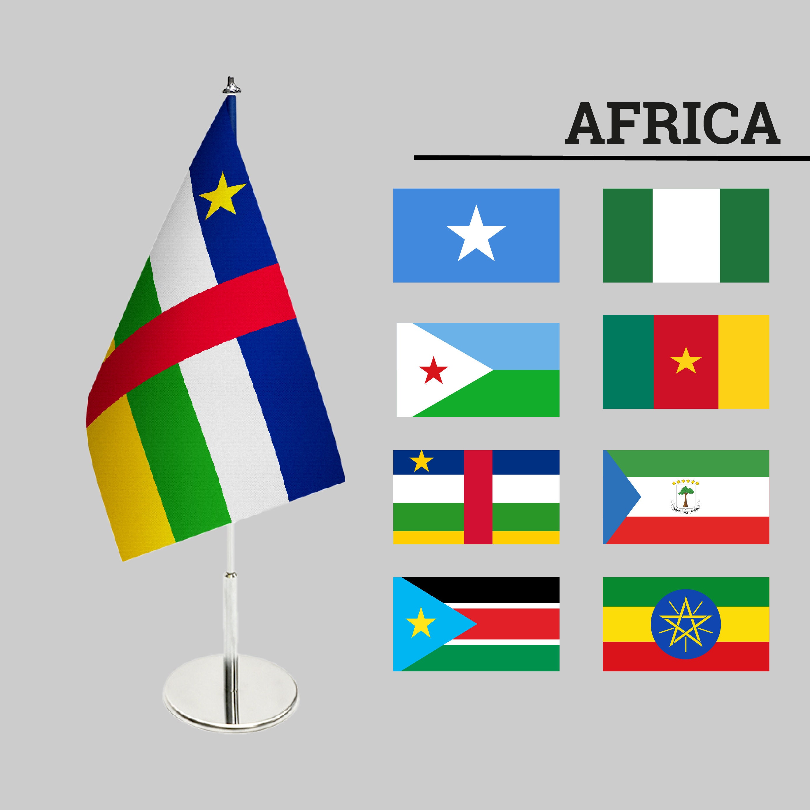 Support Fanion De Table - Lot De 12 Bases Noires Rondes Stables - Pour Petits Drapeaux, Bureaux Et Décoration