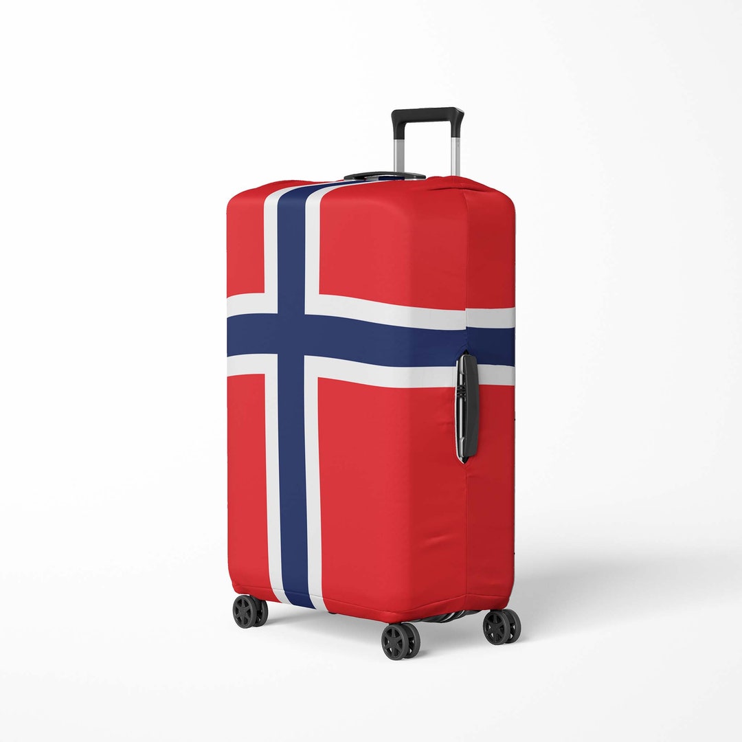 Beschermende bagagehoes Vlag Noorwegen Kofferhoes - Etsy Nederland