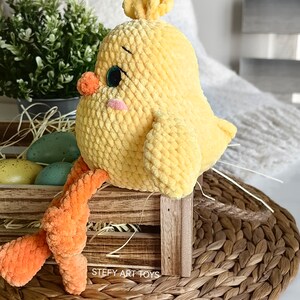 Amigurumi Master class Milie The chick in English zdjęcie 5