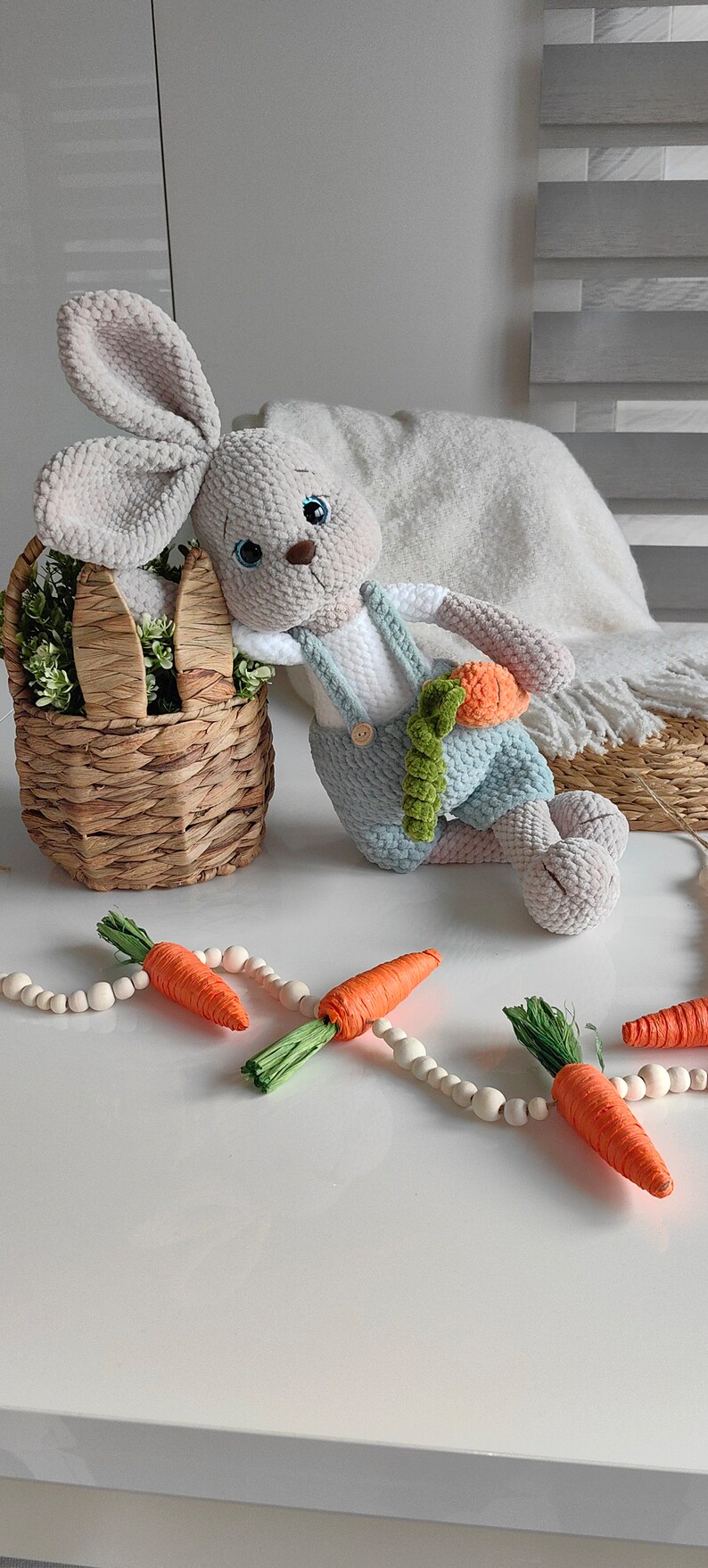 Amigurumi Master class TEO The Easter Bunny in Bulgarian zdjęcie 7