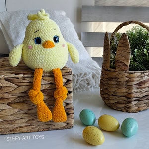 Amigurumi Master class Milie The chick in English zdjęcie 7