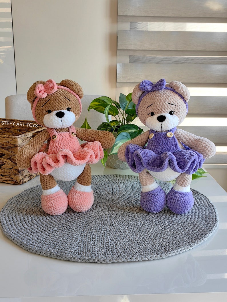 Amigurumi crochet pattern Emma the Bear in English zdjęcie 7