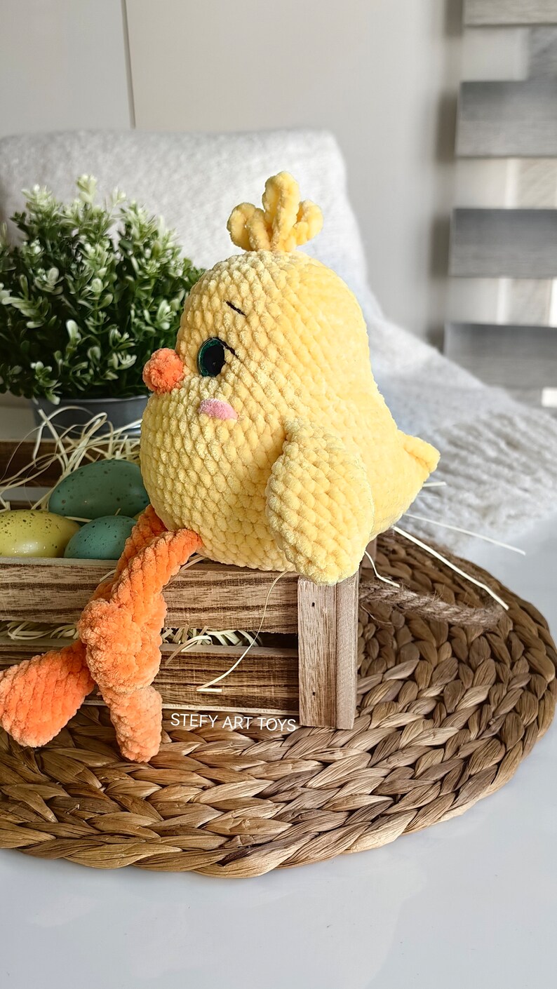 Amigurumi Master class Mili The chick in Bulgarian zdjęcie 3