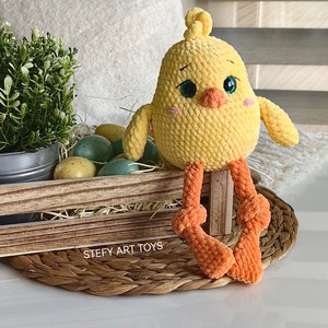 Amigurumi Master class Milie The chick in English zdjęcie 4