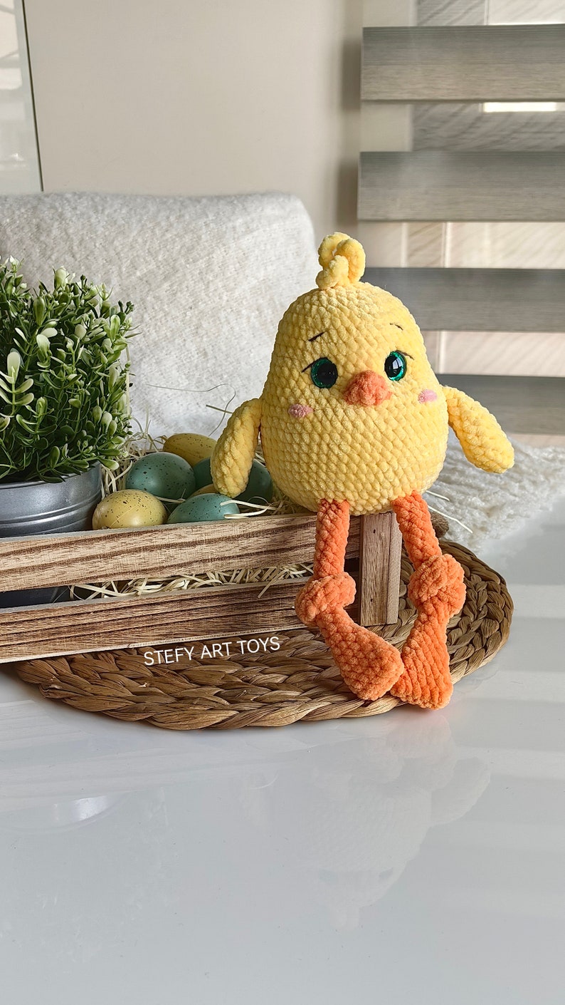 Amigurumi Master class Milie The chick in English zdjęcie 4