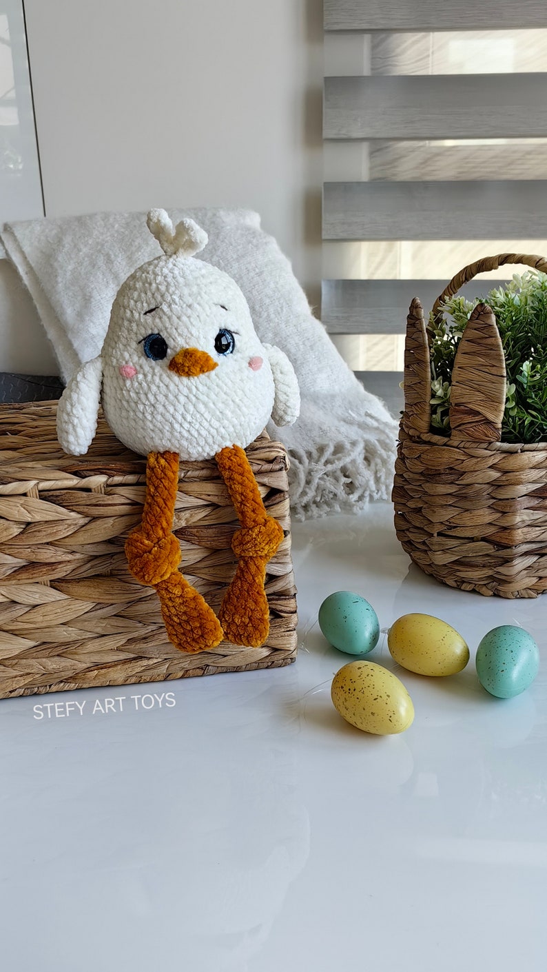 Amigurumi Master class Milie The chick in English zdjęcie 8