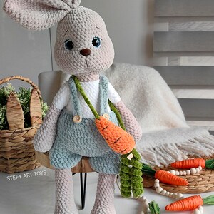 Amigurumi Master class TEO The Easter Bunny in Bulgarian zdjęcie 4