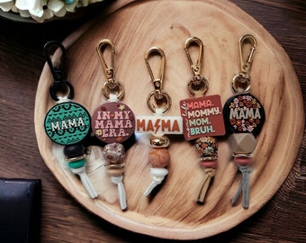 Personalized Mama Keychain - Perfect Gift for Mothers Day | Keepsake for Moms