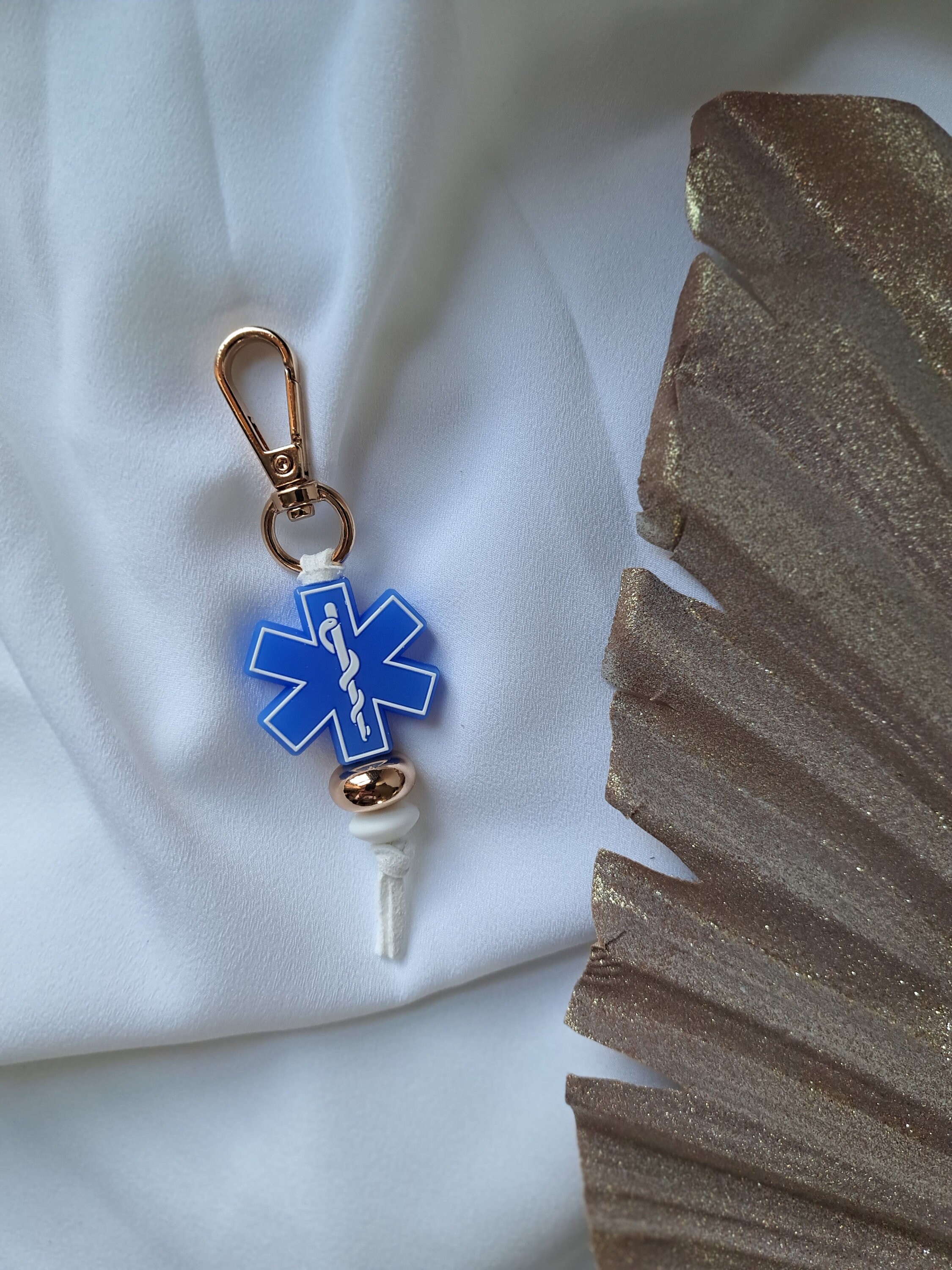 911 Dispatcher Keychains Police Fire Ambulance I Am 911 Star of Life