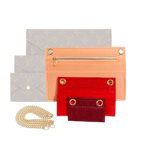 Louis Vuitton KIRIGAMI POCHETTE Set, Inserts,  Handles and Chain to  Accessorize